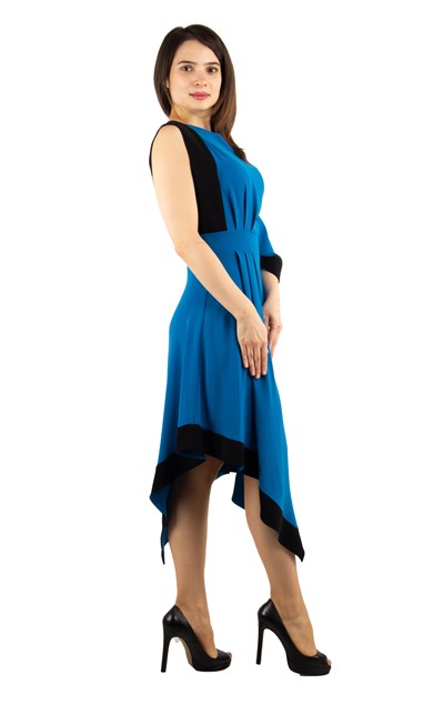 Asymmetric Off-Shoulder Dress