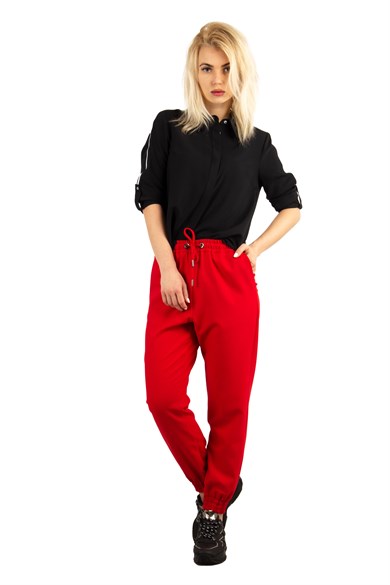 Classic Jogger Pant - Red