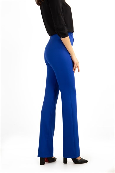 Classic Pants Office Big Size Trousers - Saxe