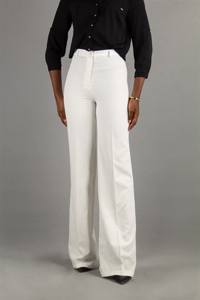 Classic Pants Office Trouser - White