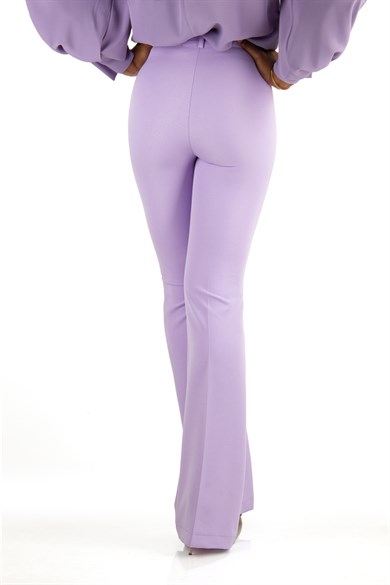 Classic Trouser Office Big Size Pant - Lilac