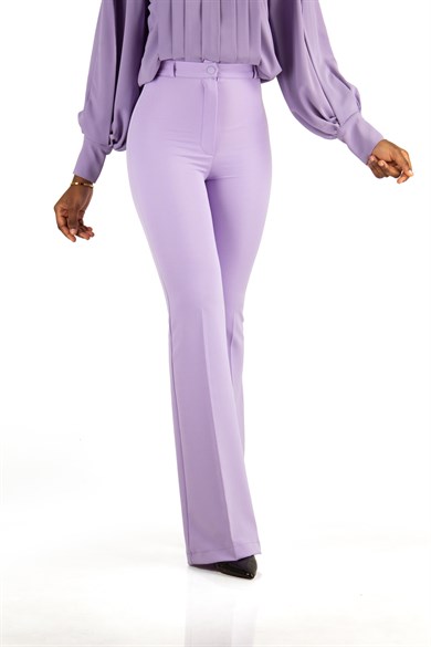 Classic Trouser Office Pant - Lilac